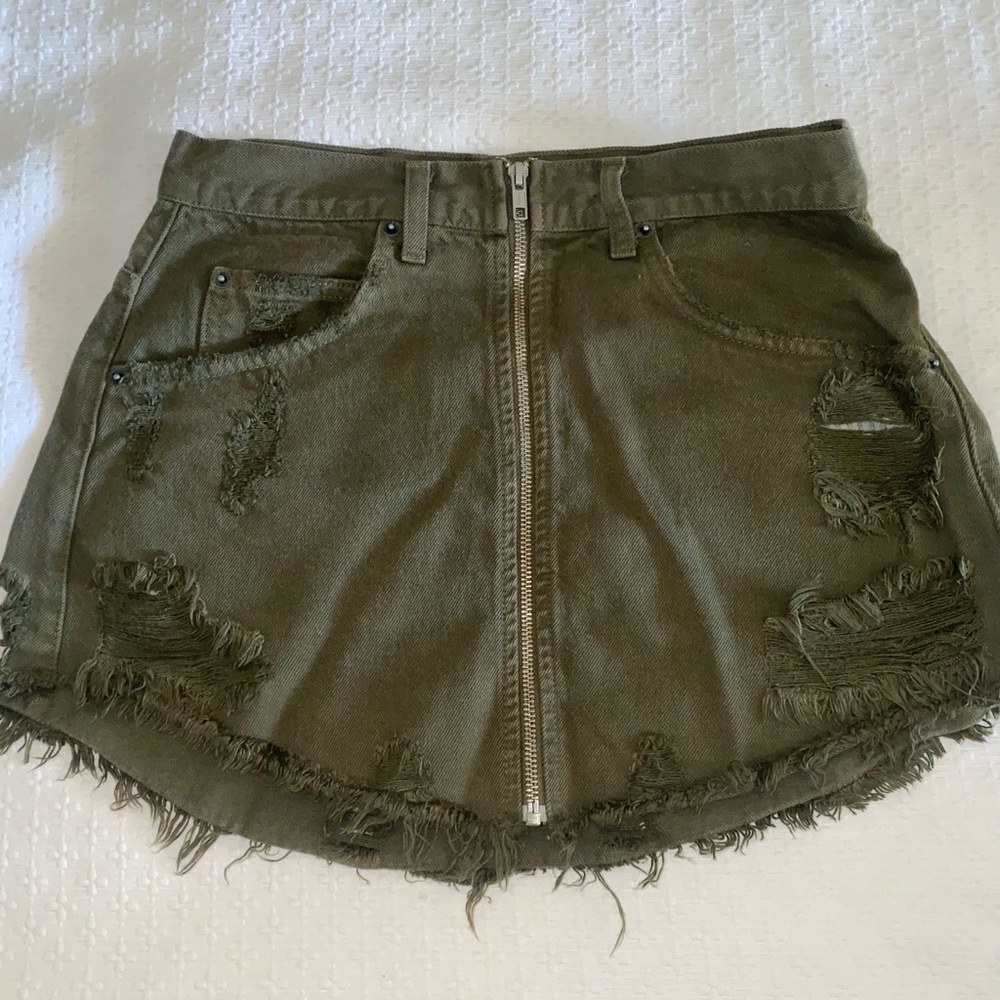 LF Carmar denim skirt